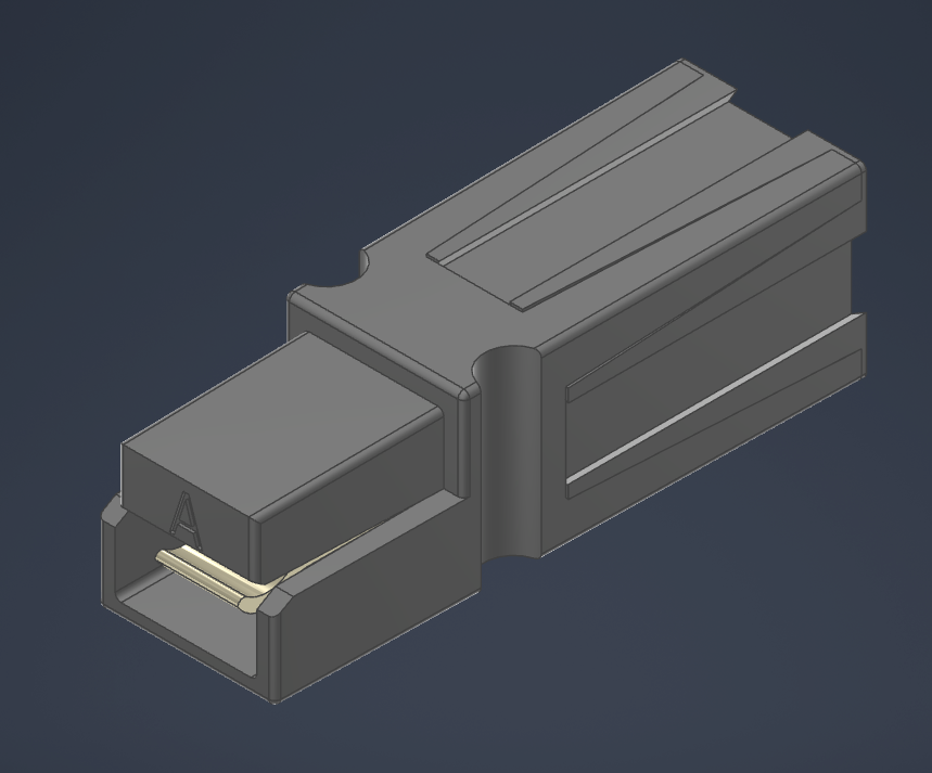 3D модель Разъем Anderson PP30 30A