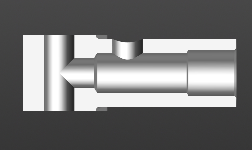 3D модель Корпус редукционного клапана масляной системы 157-1011055 (ЗИЛ-157)