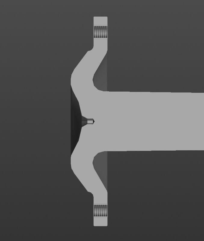 3D модель Полуось 120-2403070 (ЗИЛ-164)