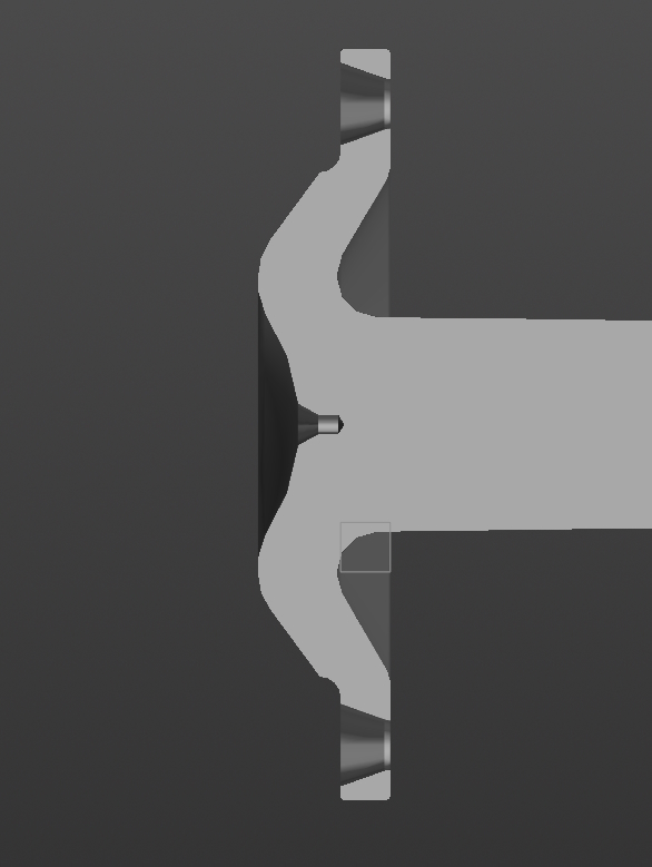 3D модель Полуось 120-2403070 (ЗИЛ-164)