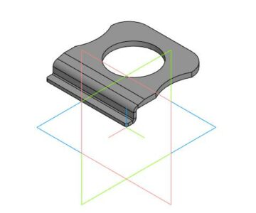 3D модель Ручка для москитной сетки