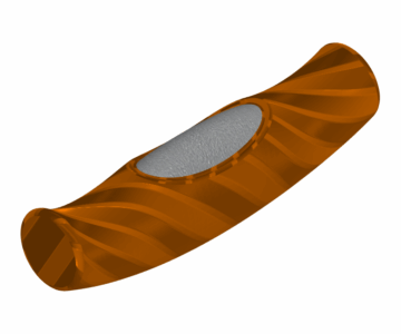 Чертеж 3д-модель рукоятки