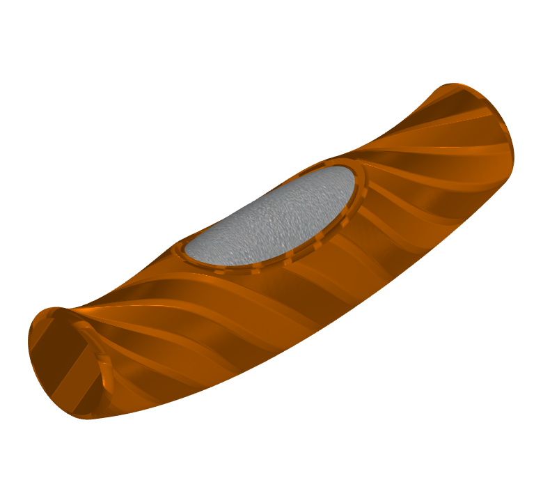 Чертеж 3д-модель рукоятки