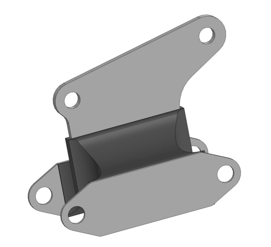 3D модель Салентблок КПП ВАЗ 2107 5-ти ступенчатая