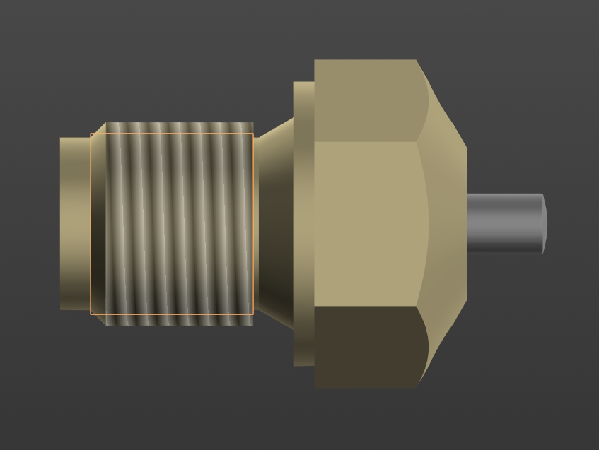 3D модель Клапан подачи горючего 121-1107330 (ЗИЛ-164)