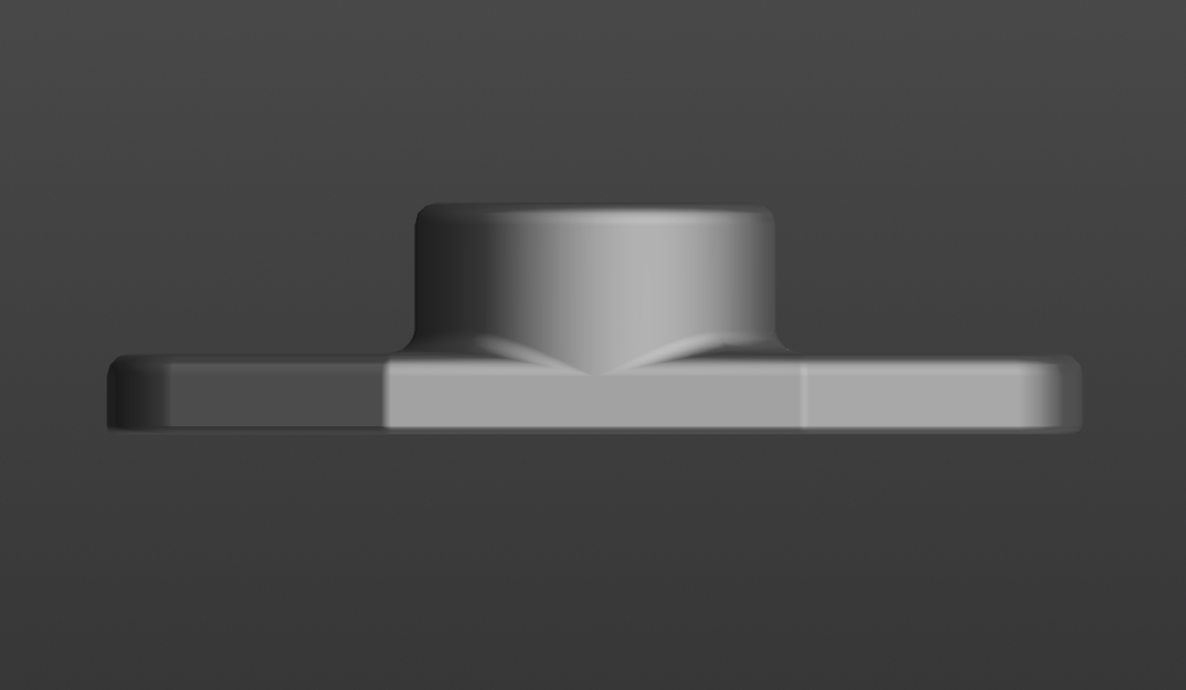 3D модель Кронштейн заводной рукоятки 120-2803070 (ЗИЛ-164) литой