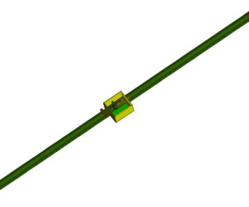 3D модель Устройство контроля количества штрипса в "расходной петеле"