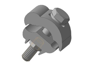 3D модель Соединитель RDAU 95-35 SICAM