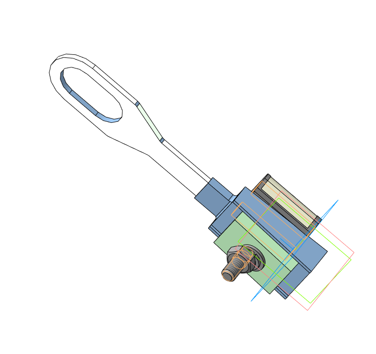 3D модель Зажимы PSP 122, GUKo, GUKp2, GUKp4 SICAME