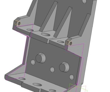 3D модель Сцепка для минитрактора Русич