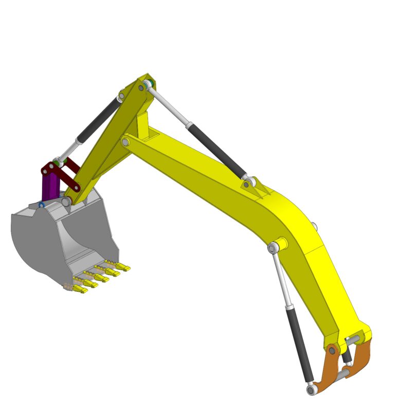 3D модель Рабочее оборудование ЭО-4121