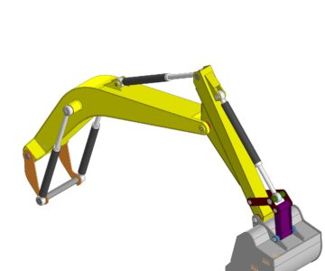 3D модель Рабочее оборудование ЭО-4121