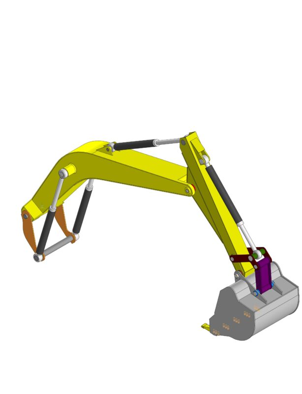 3D модель Рабочее оборудование ЭО-4121