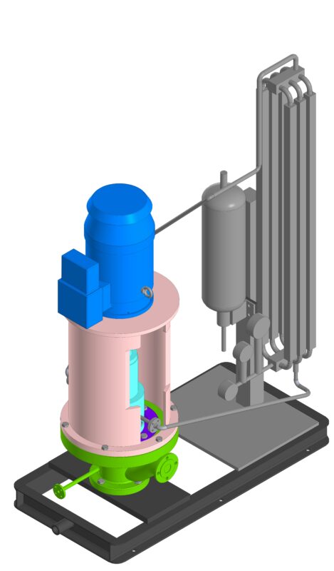 Чертеж Насос дренажный APVF-40-315