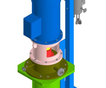 Чертеж Центробежный насос VCTM 4010Н