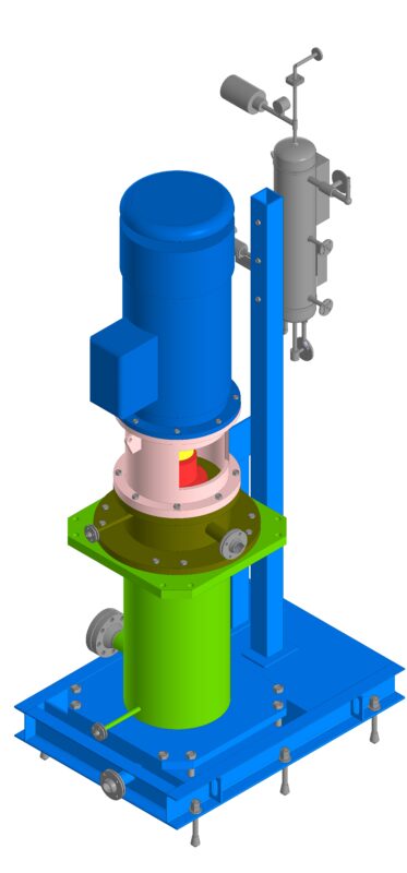 Чертеж Центробежный насос VCTM 4010Н