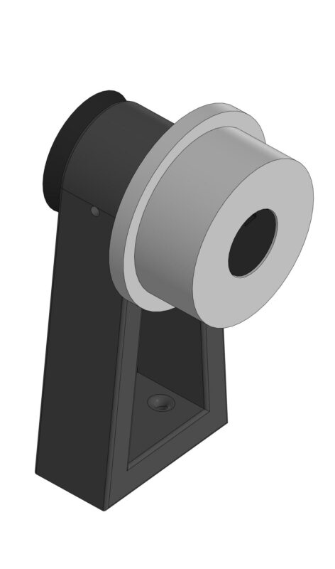 3D модель Диспенсер для стрей пленки (стойка и держатель)