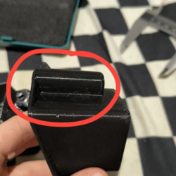 3D модель Крепление омывателя фар для ниссан