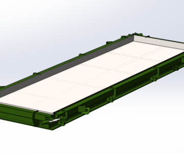 Чертеж Металлоформа для плит покрытия П 5-8