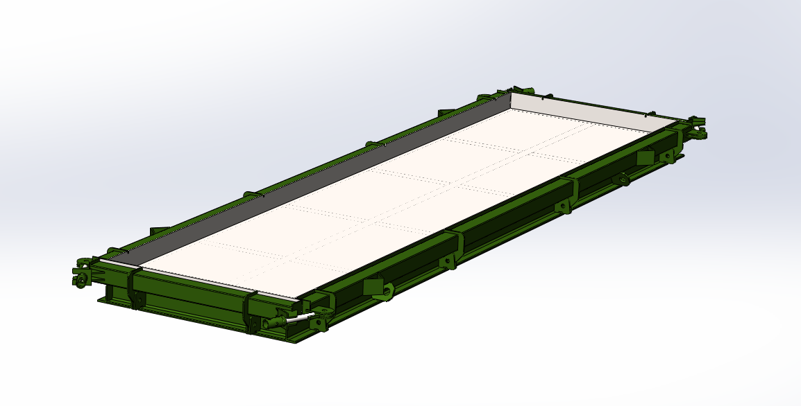Чертеж Металлоформа для плит покрытия П 5-8
