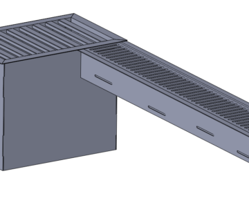 Чертеж Водолив с коробом