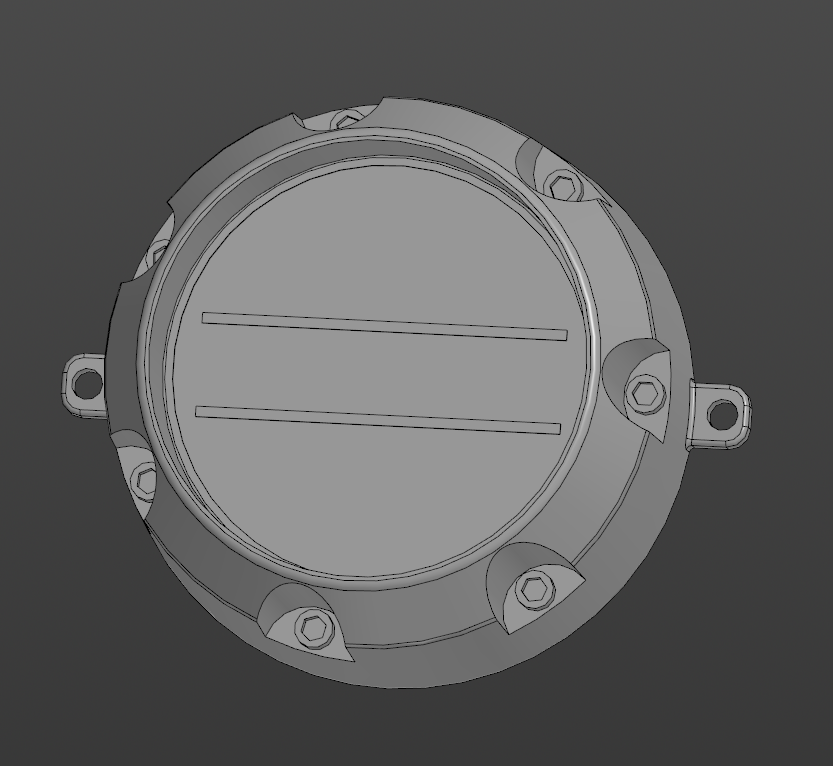 3D модель Колпак для колеса MAT OFFROAD WHEEL