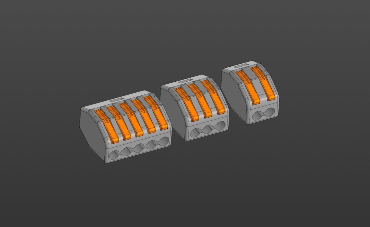 3D модель Клемма СMK 222