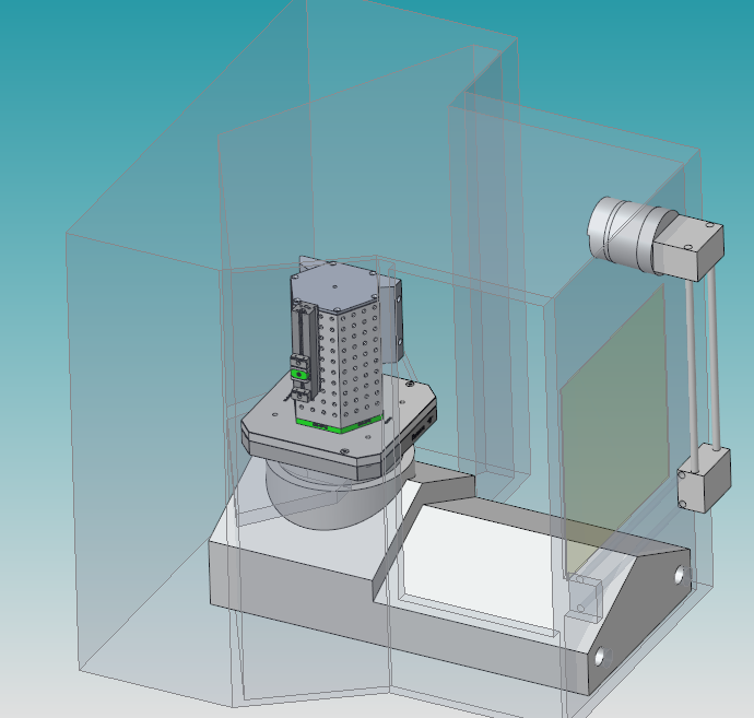 3D модель Кинематическая модель фрезерного станка Mori Seiki SH-630