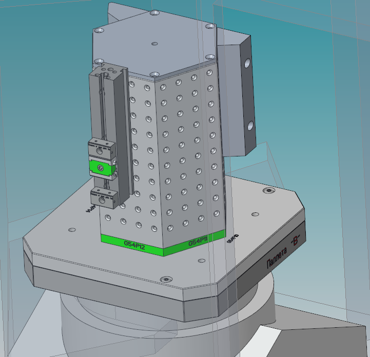 3D модель Кинематическая модель фрезерного станка Mori Seiki SH-630