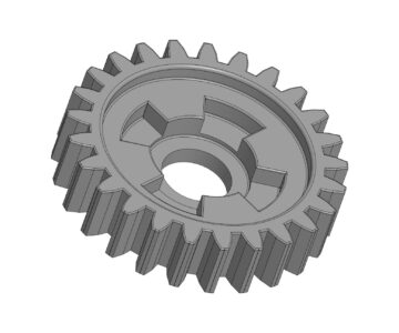Чертеж Шестерня заднего хода мотокультиваторов PUBERT/CAIMAN/HUSQVARNA/TEXAS и подобные