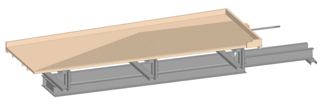 3D модель Стол концентрационный СКМ-1А