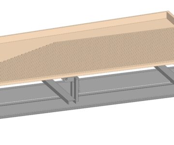 3D модель Стол концентрационный СКМ-1А