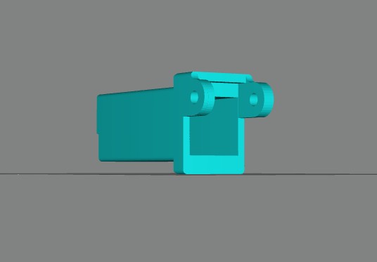 3D модель Петля крышки сканера Pantum bm5100