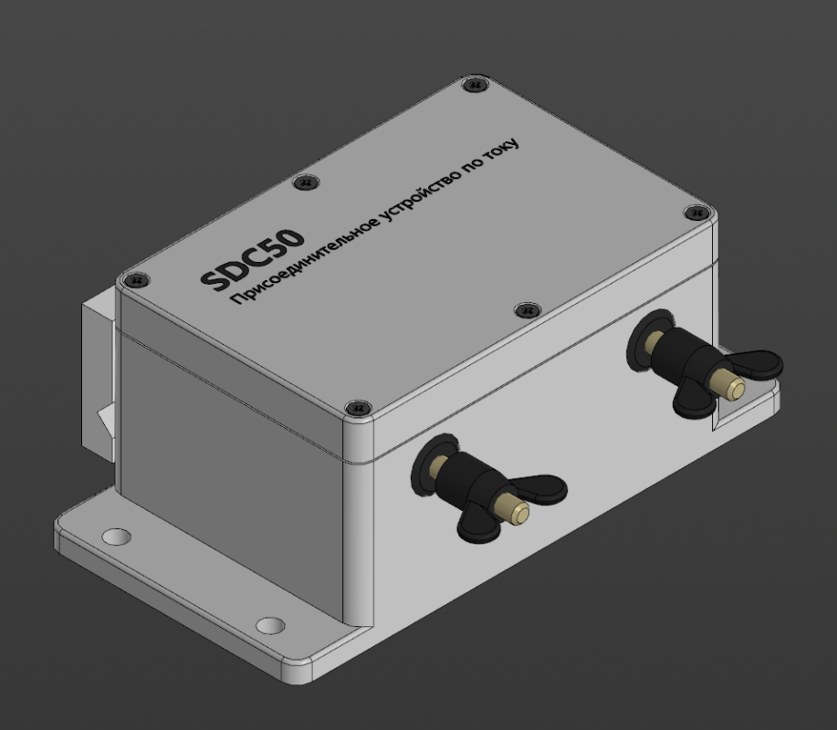 3D модель Присоединительное устройство ИНТЕРИНЖ SDC50
