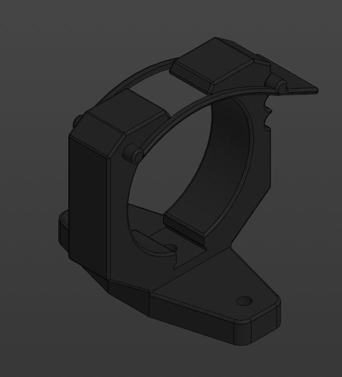 3D модель Крепление универсальное 50-65 мм, Полиуретан