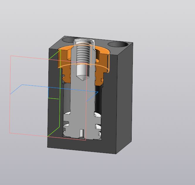 3D модель 3D модель гидроцилиндра сварочной машины для армосеток Mattenschweißmaschine