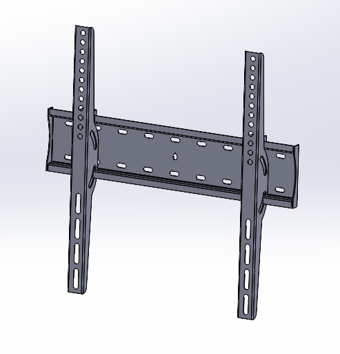 Чертеж Телевизионный кронштейн к стене