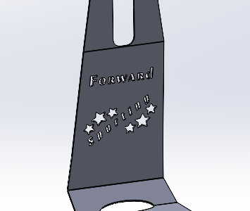 3D модель Велодержатель вертикальный