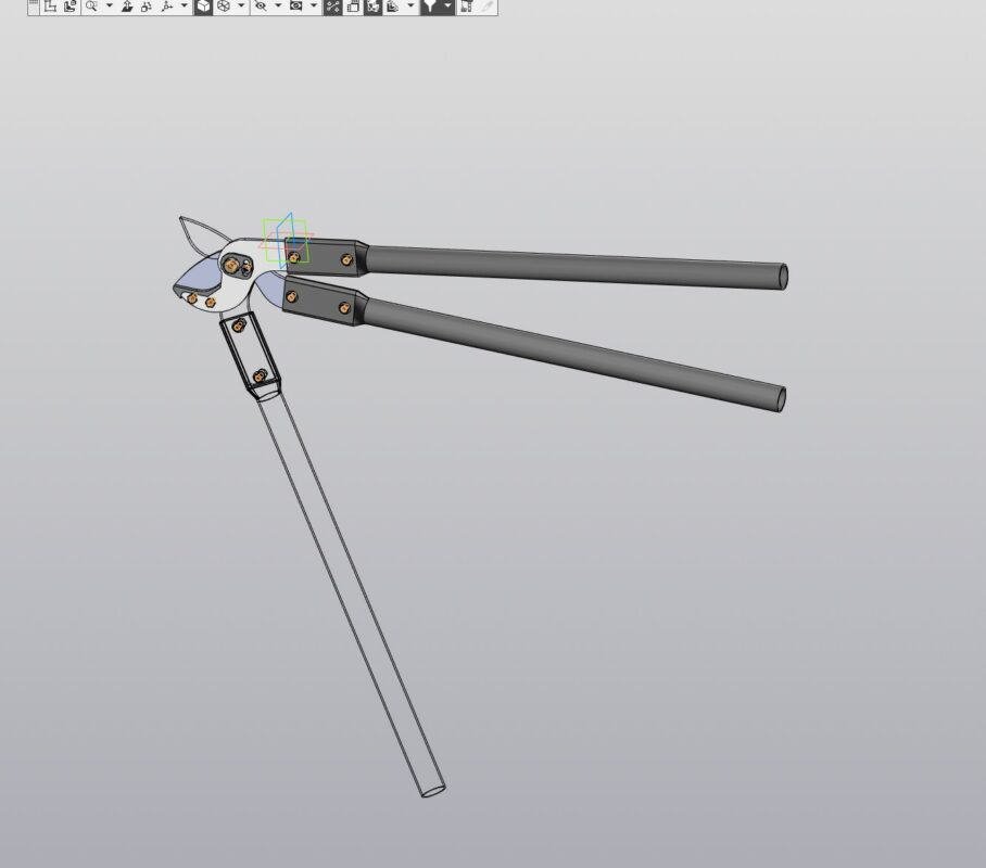 3D модель Секатор садовый