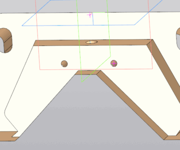 3D модель Комплект 3D моделей корпусов обтираторов направляющих станины для установки на каретку и заднюю бабку токарного станка 1М63