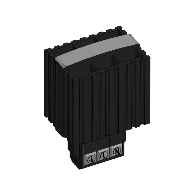 3D модель Обогреватель HG140, AC-DC110-250V, 45W