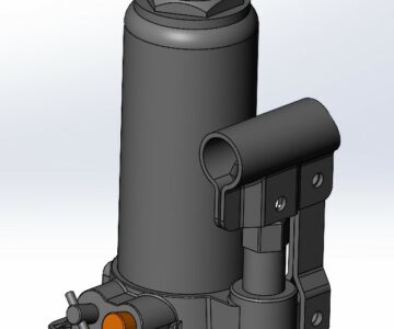 3D модель Бутылочный домкрат 4 тонны
