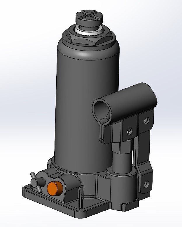 3D модель Бутылочный домкрат 4 тонны