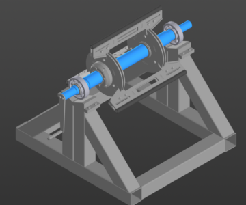 3D модель Разматывающее устройство для бухт 0,8х516мм.