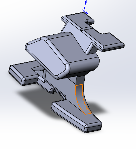 3D модель Кнопка для садовых ножниц Bosch ISIO