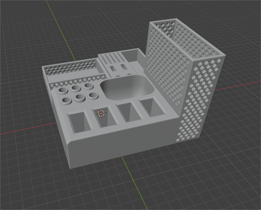 3D модель Органайзер по мелочи