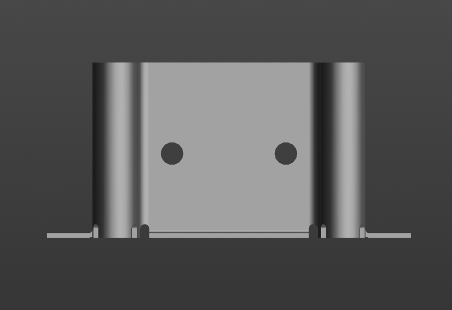 3D модель Проставка усилительной балки пола 160-5101031 (ЗИЛ-164)