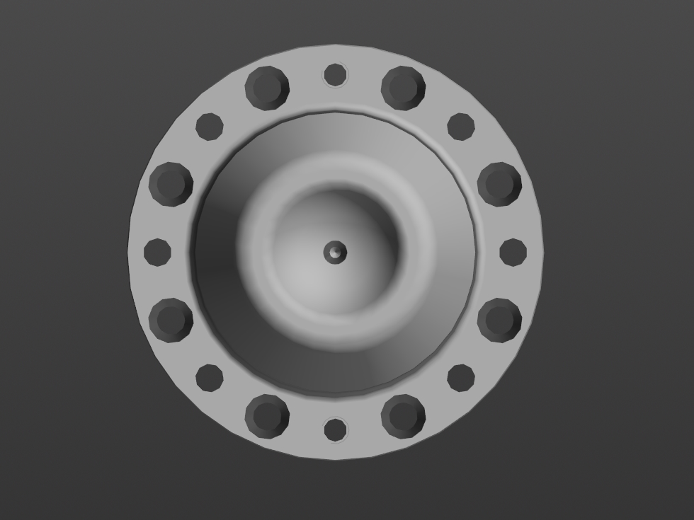 3D модель Полуось 120-2403070 (ЗИЛ-164)