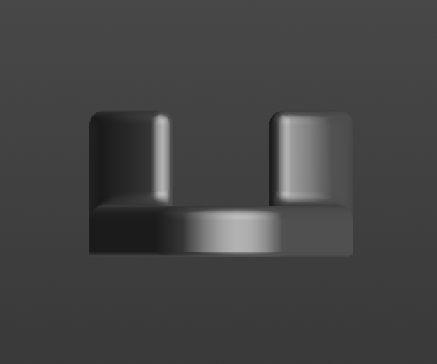 3D модель Кронштейн заводной рукоятки 120-2803070 (ЗИЛ-164) литой