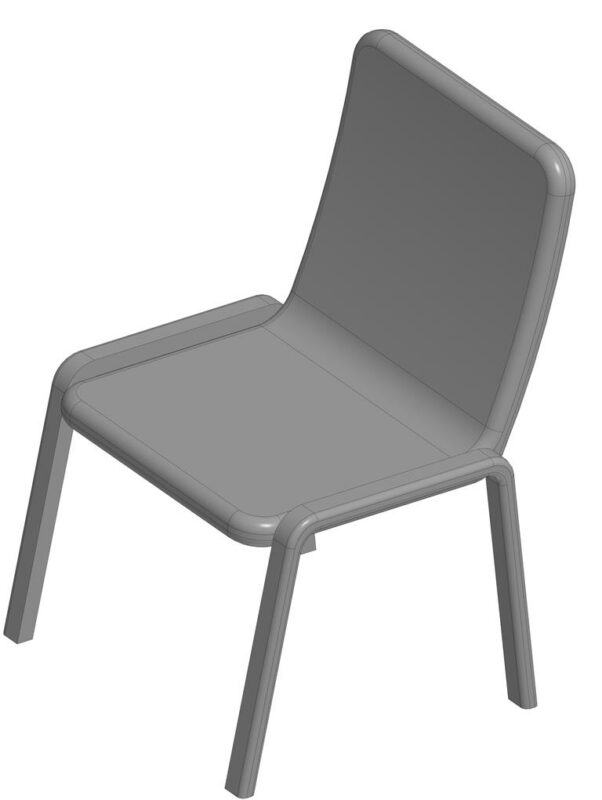 3D модель Стул 586х580х937 мм